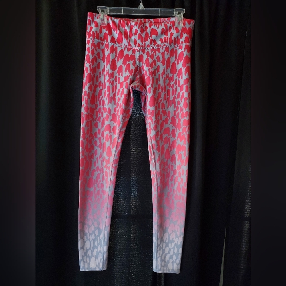 Alo Yoga Airbrush Ombre Jungle Leggings Mid-Rise Full Length Size M